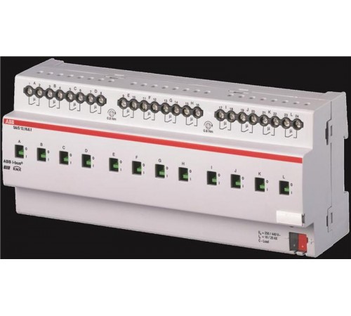 Выход бинарный 12-кан., измерение тока, 16/20А, SA/S12.16.6.1  2CDG110138R0011  ABB