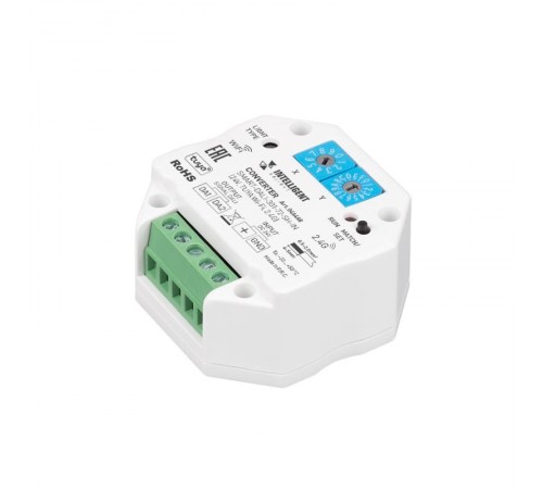 INTELLIGENT ARLIGHT Конвертер SMART-DALI-301-72-SH-IN (24V, TUYA Wi-Fi, 2.4G) (IARL, IP20 Пластик, 5 лет) 046468  Arlight  