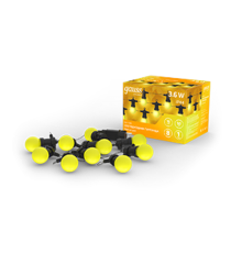 Гирлянда светодиодная "Белт Лайт" серия Holiday, 10 ламп, 7,7 м, IP44, жёлтый, 1/6  HL065  Gauss