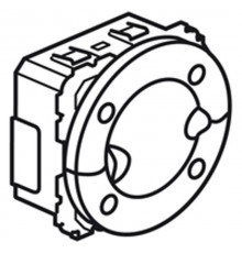 Celiane Белый Выключатель 4сцен.  067217  Legrand