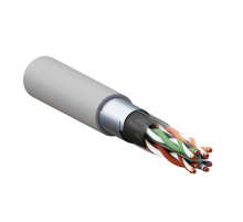 Кабель витая пара TERACOM PRO CAT.6 F/UTP 4 пары solid 23AWG цвет серый упак. 305м  TRP-6FTP-04PVC-GY-IN3  EKF