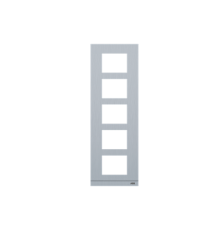Рамка станции вызова, размер 1/5, серебристый  2TMA200160A0017  ABB