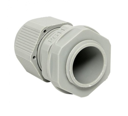 Сальник PG11 IP54 (20 шт) d отв. 18 мм / d провод. 5-10 мм  plc-pg-11-r   EKF 