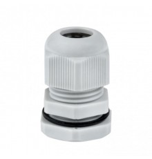 Сальник PG11 IP54 (20 шт) d отв. 18 мм / d провод. 5-10 мм  plc-pg-11-r   EKF 