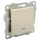 Ugra Выключатель 1кл. (инд), СУ , 10А, 250В, беж  С11В18-003  GUSI Electric
