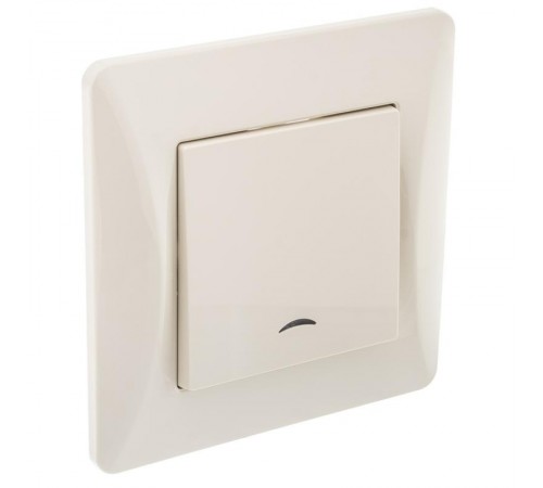 Ugra Выключатель 1кл. (инд), СУ , 10А, 250В, беж  С11В18-003  GUSI Electric