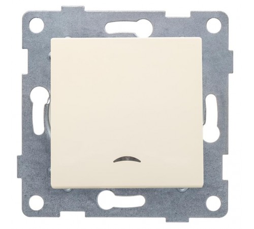 Ugra Выключатель 1кл. (инд), СУ , 10А, 250В, беж  С11В18-003  GUSI Electric