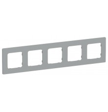 FLITE Classic Рамка 5-ая РУ-5-К-ФлС серый  FI-M52-32-20-K03  IEK