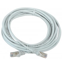 Шнур коммутационный кат. 5Е FTP 5м серый  PC01-C5EF-5M-G  GENERICA