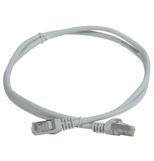Шнур коммутационный кат. 5Е FTP 3м серый  PC01-C5EF-3M-G  GENERICA
