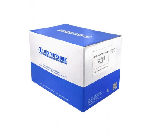 ПП 2-40/Н2 М2 пл. 56 (40А, пластмассовый корпус, IP56), переключатель пакетный (ЭТ)  ET002138  Электротехник