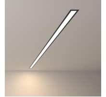 Светильник светодиодный встраиваемый линейный 128см 25W 4200К черный матовый (100-300-128)  a040154  Elektrostandard