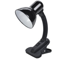 Светильник светодиодный настольный 1001 на прищепке Е27 черный  LNNL1-1001-2-VV-40-K02  IEK