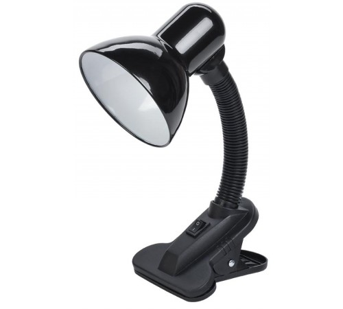 Светильник светодиодный настольный 1001 на прищепке Е27 черный  LNNL1-1001-2-VV-40-K02  IEK