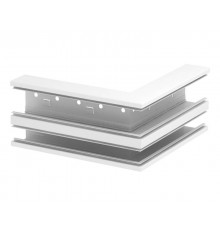 Внешний угол кабельного канала Rapid 80 нерегулируемый 70x170 мм (сталь,белый) (GS-DA70170RW)  6278210  OBO Bettermann