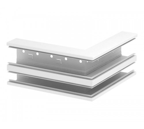 Внешний угол кабельного канала Rapid 80 нерегулируемый 70x170 мм (сталь,белый) (GS-DA70170RW)  6278210  OBO Bettermann