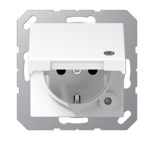 SCHUKO® розетка с крышкой A1520BFKLKOWW Jung