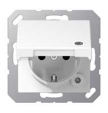 SCHUKO® розетка с крышкой A1520BFKLKOWW Jung
