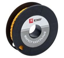 Маркер-кабельный 4,0кв.мм "C" (500шт.) (ЕС-2) EKF PROxima  plc-KM-4-C  EKF