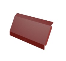 Крышка угла вертикального внешнего 45 градусов Стандарт 600 RAL 3000  PR16.5277  Промрукав