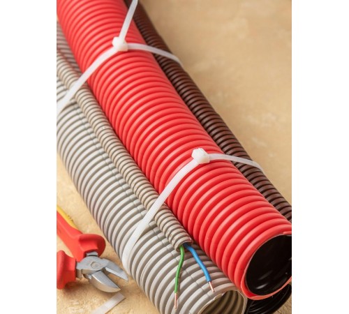 Хомут нейлоновый 7,2х400 (уп./100шт) EKF Simple  plc-c-7.2x400  EKF