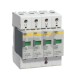 Ограничитель импульсного перенапряжения ОПС1-C 4Р In=20kA Un=400B Im=40kA  MOP20-4-C  IEK