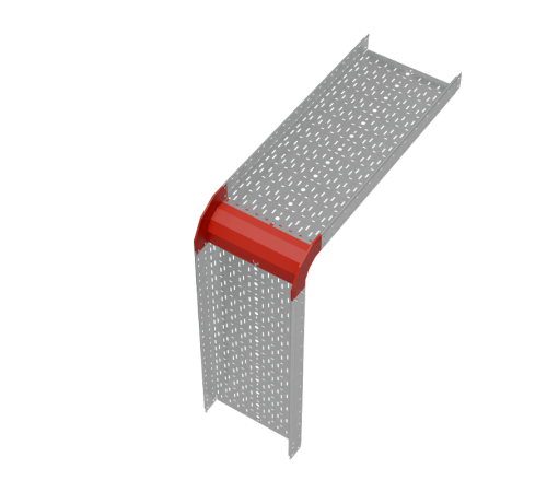 Угол внеш. верт. 90 гр. 100х500 мм "ПЛЮС" HD  VLplus90-100-500 HD   КМ-профиль