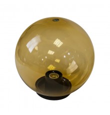 Светильник садово-парковый НТУ 01-150-403 без опоры, шар золотистый D=400 mm  Б0048060  ЭРА