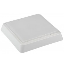 Светильник светодиодный пылевлагозащищенный для ЖКХ ДПБ SPB-4-10-4K 10Вт 4000К 800лм квадрат 170x38 БЕЛ new  Б0036420  ЭРА