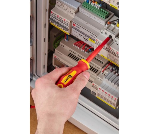 Отвертка Master PZ2x100 мм 1000В EKF Basicpz-2-100-mas-inEKF