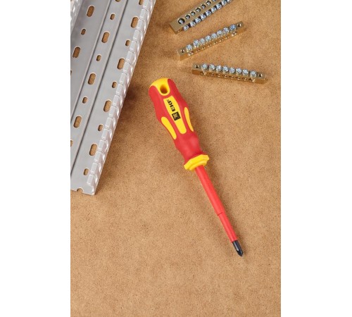 Отвертка Master PZ2x100 мм 1000В EKF Basicpz-2-100-mas-inEKF