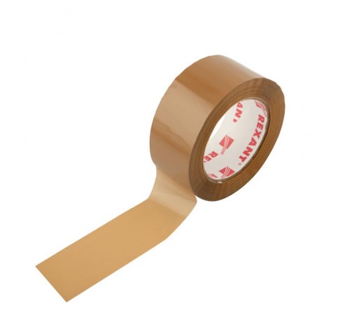 Скотч упаковочный 48 мм х 50 мкм, коричневый, рулон 150 м  09-4214  REXANT