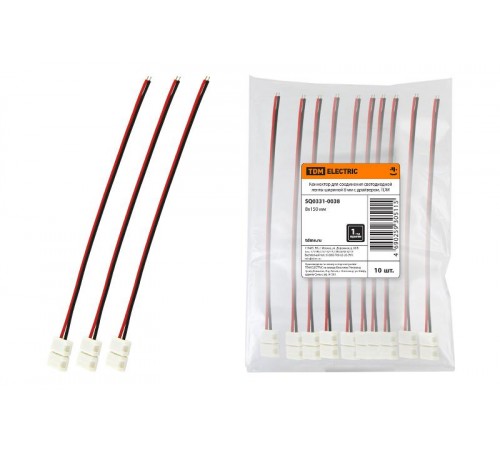 Коннектор для соединения светодиодной ленты шириной 8мм с драйвером  SQ0331-0038  TDM