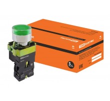 Кнопка BW3361 с подсветкой зеленый 1з   SQ0704-0054  TDM