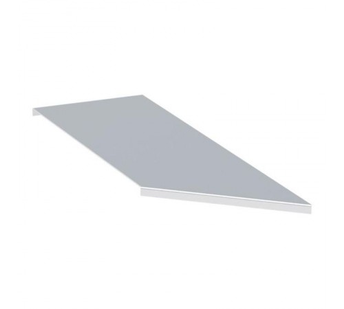 Крышка для переходника по ширине левостороннего лестничного усиленная 100х700х500 мм (2 мм)  kwlltp100x700x500-2  EKF