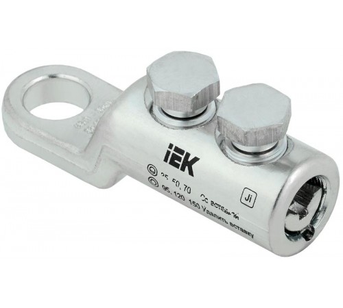 Наконечник болтовой луженый НБЛ 35-150-16/2 35кВ  UNB11-035-150-02-35  IEK