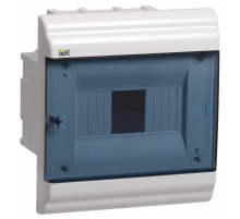 Корпус пластиковый встраиваемый на 6 модулей ЩРВ-П-6 IP41 (210х198х102мм) PRIME  MKP82-V-06-41-20  IEK