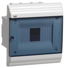 Корпус пластиковый встраиваемый на 6 модулей ЩРВ-П-6 IP41 (210х198х102мм) PRIME  MKP82-V-06-41-20  IEK