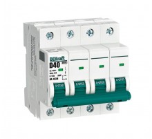 Выключатель автоматический без теплозащиты четырехполюсный ВА-103М 4P 40А характеристика D 6кА  12569DEK  Dekraft