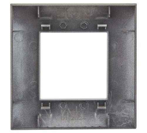 SKANDY Рамка 1-местная SK-F01Sh шампань  SK-M12-K37  IEK