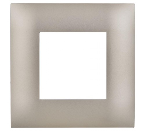 SKANDY Рамка 1-местная SK-F01Sh шампань  SK-M12-K37  IEK