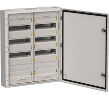 TITAN 5 Корпус металлический ЩРн-96 (2х48) 710х570х140 IP54 серый  TI5-50-N-2X048-54-7035  IEK
