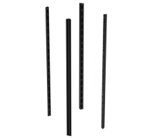 Стойки вертикальные, В=1400мм, без дополнительных креплений, 4шт RAL9005  R5KMN14B  DKC