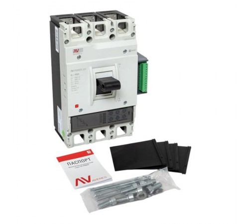 Выключатель автоматический AV POWER-3/3 400А 50kA ETU2.2  mccb-33-400-2.2-av  EKF
