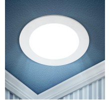 Светильник светодиодный встраиваемый downlight LED 1 24Вт 6500К белый круг  Б0019835  ЭРА