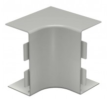 Крышка внутреннего угла кабельного канала WDK 60x130 мм (ПВХ,серый) (WDK HI60130GR)  6022251  OBO Bettermann
