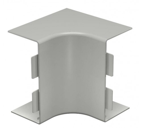 Крышка внутреннего угла кабельного канала WDK 60x130 мм (ПВХ,серый) (WDK HI60130GR)  6022251  OBO Bettermann