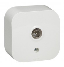 Quteo Белый Розетка TV  782215  Legrand