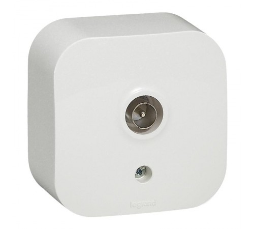 Quteo Белый Розетка TV  782215  Legrand