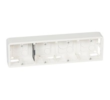 Коробка Mosaic накладная белая 10м 40мм  080284  Legrand